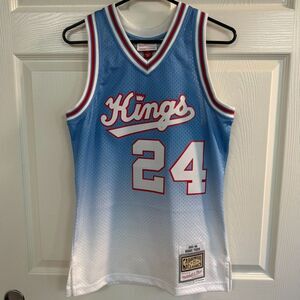 Sacramento Kings Reggie Theus Hardwood Classics Swingman NBA Jersey